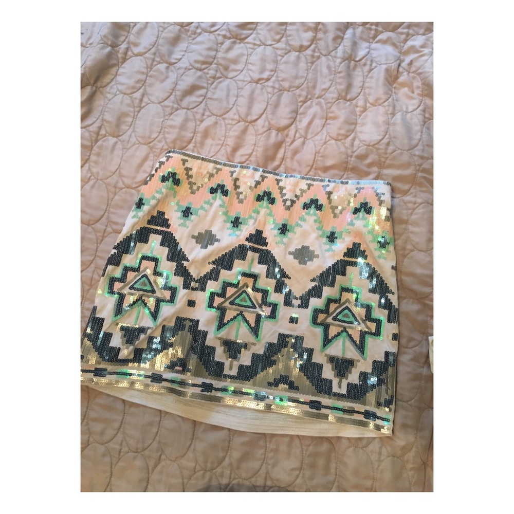 Mini colorful express skirt